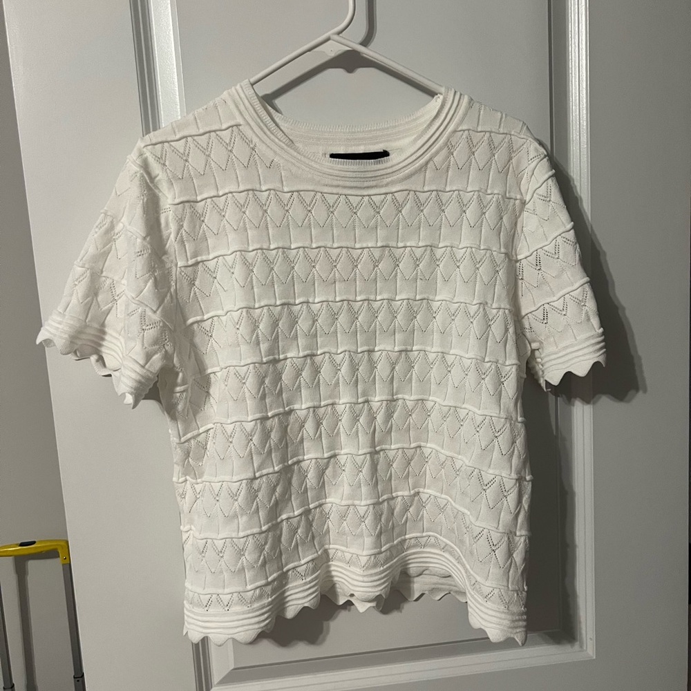 Cute white top from Forever 21
